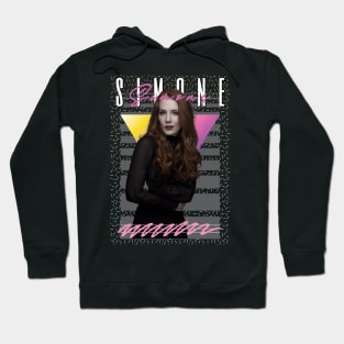 simone simons /// Epica Retro Style Fan Art Hoodie